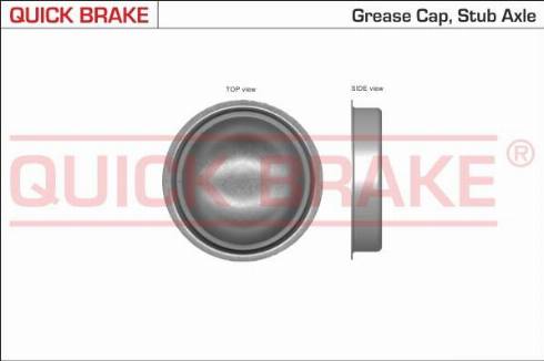 OJD Quick Brake 9822 - Sealing / Protective Cap www.parts5.com