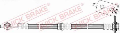 OJD Quick Brake 50.819 - Brake Hose www.parts5.com