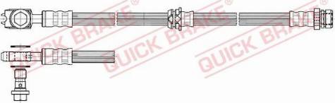 OJD Quick Brake 50.832X - Brake Hose www.parts5.com