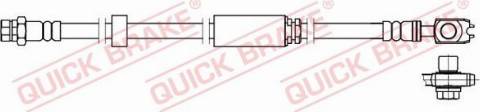 OJD Quick Brake 58.871X - Brake Hose www.parts5.com