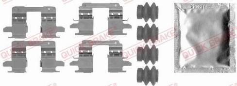 OJD Quick Brake 109-0005 - Sada příslušenství, obložení kotoučové brzdy www.parts5.com