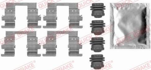 OJD Quick Brake 109-0013 - Accessory Kit for disc brake Pads www.parts5.com