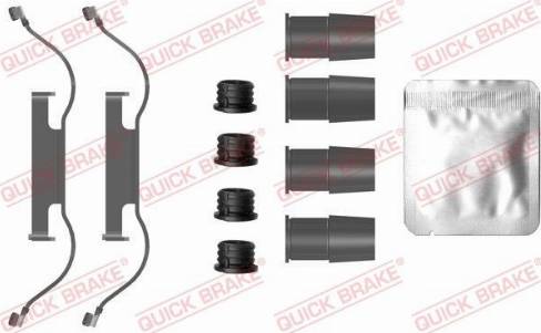 OJD Quick Brake 109-0088 - Sada příslušenství, obložení kotoučové brzdy www.parts5.com