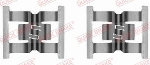 OJD Quick Brake 109-0031 - Accessory Kit for disc brake Pads www.parts5.com