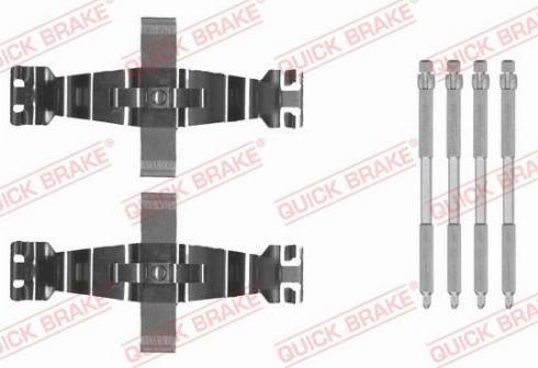 OJD Quick Brake 109-0022 - Kit de accesorios, pastillas de frenos www.parts5.com