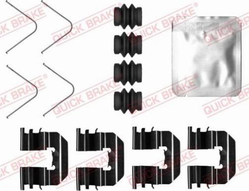 OJD Quick Brake 109-0073 - Accessory Kit for disc brake Pads www.parts5.com