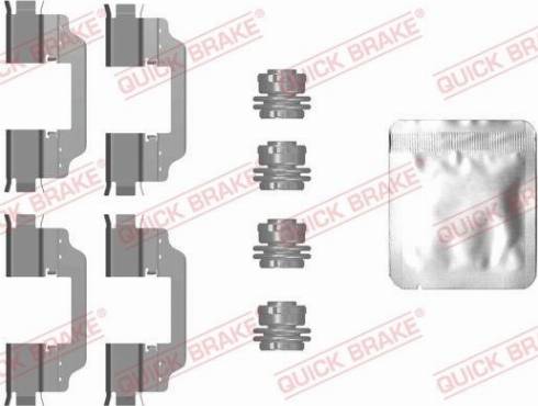 OJD Quick Brake 109-0101 - Accessory Kit for disc brake Pads www.parts5.com