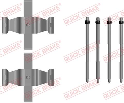 OJD Quick Brake 109-0107 - Accessory Kit for disc brake Pads www.parts5.com