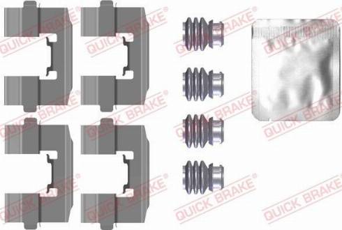 OJD Quick Brake 109-0115 - Accessory Kit for disc brake Pads www.parts5.com