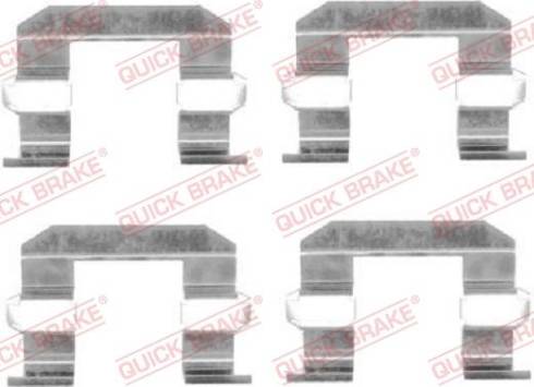 OJD Quick Brake 1091645 - Accessory Kit for disc brake Pads www.parts5.com