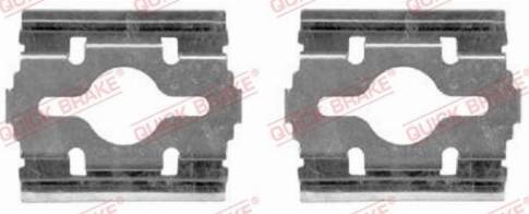 OJD Quick Brake 109-1657 - Комплектующие для колодок дискового тормоза www.parts5.com