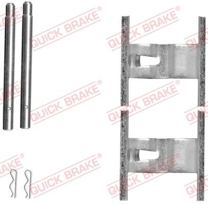 OJD Quick Brake 1091660 - Sada príslużenstva oblożenia kotúčovej brzdy www.parts5.com