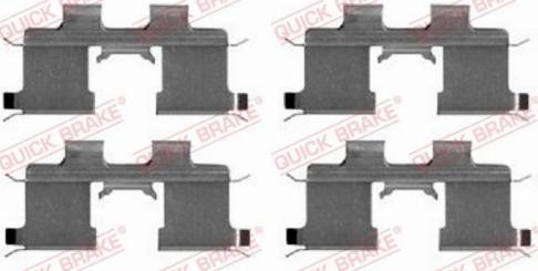 OJD Quick Brake 1091667 - Set accesorii, placute frana www.parts5.com