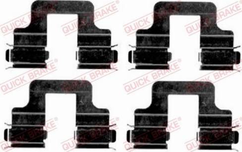 OJD Quick Brake 1091606 - Accessory Kit for disc brake Pads www.parts5.com