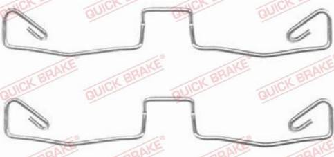 OJD Quick Brake 1091633 - Sada příslušenství, obložení kotoučové brzdy www.parts5.com