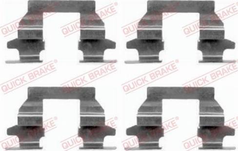 OJD Quick Brake 1091625 - Sada příslušenství, obložení kotoučové brzdy www.parts5.com