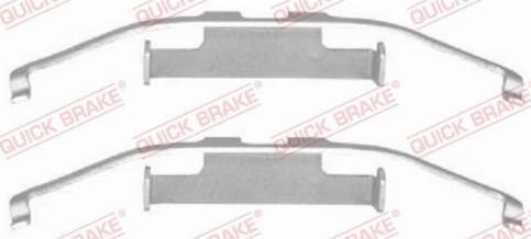 OJD Quick Brake 1091097 - Kit d'accessoires, plaquette de frein à disque www.parts5.com