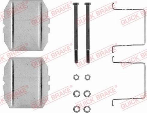 OJD Quick Brake 1091053 - Accessory Kit for disc brake Pads www.parts5.com