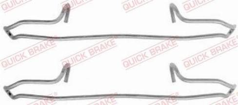 OJD Quick Brake 1091159 - Set accesorii, placute frana www.parts5.com