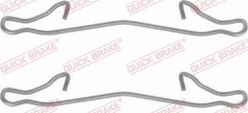 OJD Quick Brake 1091121 - Kit d'accessoires, plaquette de frein à disque www.parts5.com