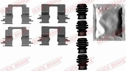 OJD Quick Brake 109-1896 - Set accesorii, placute frana www.parts5.com