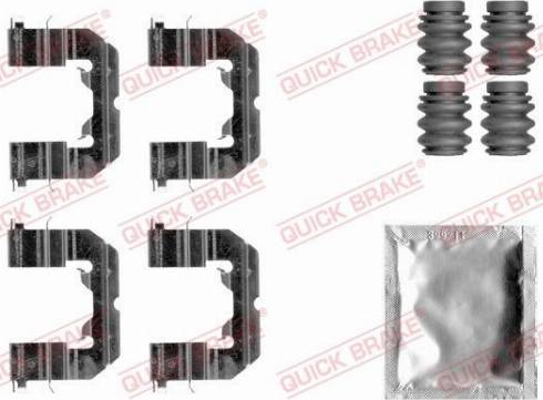 OJD Quick Brake 109-1859 - Sada příslušenství, obložení kotoučové brzdy www.parts5.com