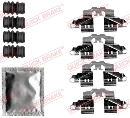 OJD Quick Brake 109-1808 - Accessory Kit for disc brake Pads www.parts5.com