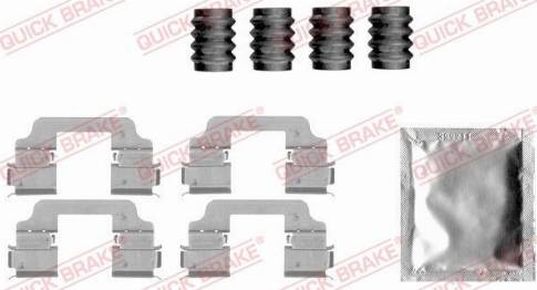 OJD Quick Brake 1091828 - Accessory Kit for disc brake Pads parts5.com