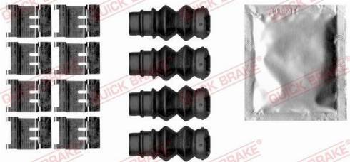 OJD Quick Brake 109-1877 - Tartozékkészlet, tárcsafékbetét www.parts5.com