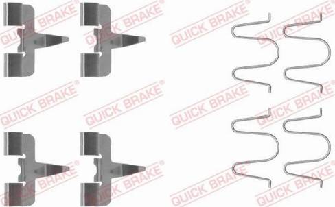 OJD Quick Brake 109-1207 - Accessory Kit for disc brake Pads www.parts5.com