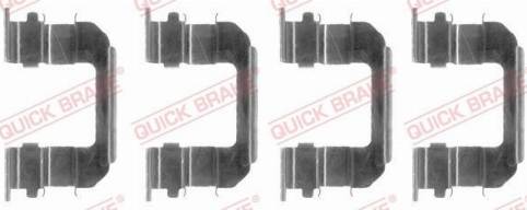 OJD Quick Brake 109-1287 - Accessory Kit for disc brake Pads www.parts5.com