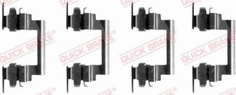 OJD Quick Brake 1091236 - Accessory Kit for disc brake Pads www.parts5.com