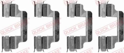 OJD Quick Brake 1091230 - Accessory Kit for disc brake Pads www.parts5.com