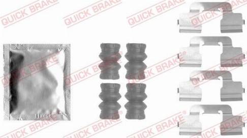 OJD Quick Brake 1091797 - Set accesorii, placute frana www.parts5.com