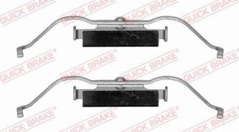 OJD Quick Brake 1091747 - Set accesorii, placute frana www.parts5.com