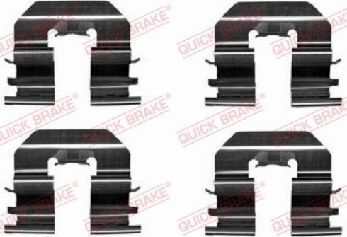 OJD Quick Brake 1091780 - Accessory Kit for disc brake Pads www.parts5.com