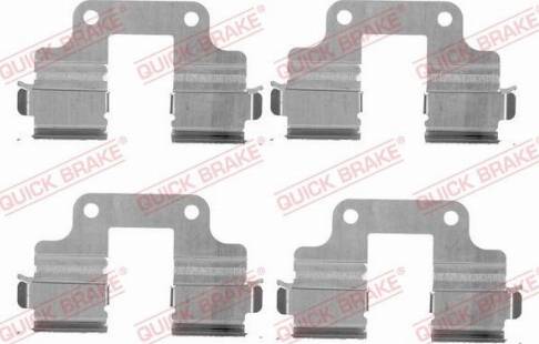 OJD Quick Brake 109-1739 - Kit de accesorios, pastillas de frenos www.parts5.com