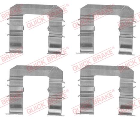 OJD Quick Brake 109-1735 - Set accesorii, placute frana www.parts5.com