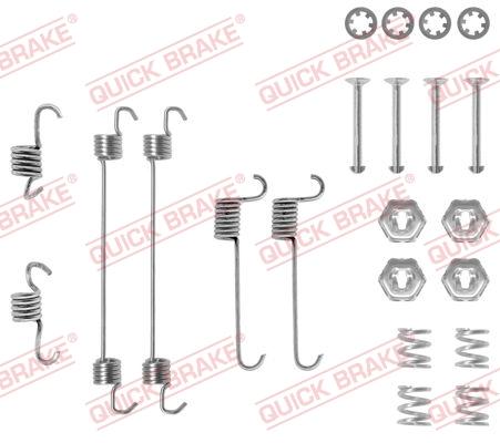 OJD Quick Brake 105-0650 - Juego de accesorios, zapatas de freno parts5.com