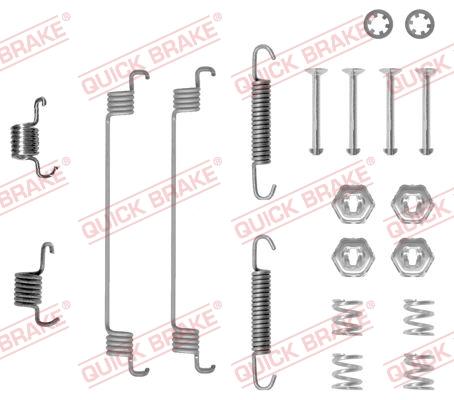 OJD Quick Brake 105-0651 - Accessory Kit, brake shoes parts5.com