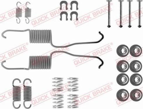 OJD Quick Brake 105-0684 - Accessory Kit, brake shoes www.parts5.com