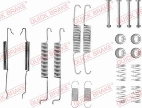 OJD Quick Brake 1050680 - Sada příslušenství, brzdové čelisti www.parts5.com