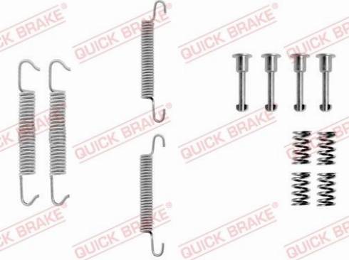 OJD Quick Brake 1050621 - Accessory Kit, parking brake shoes www.parts5.com