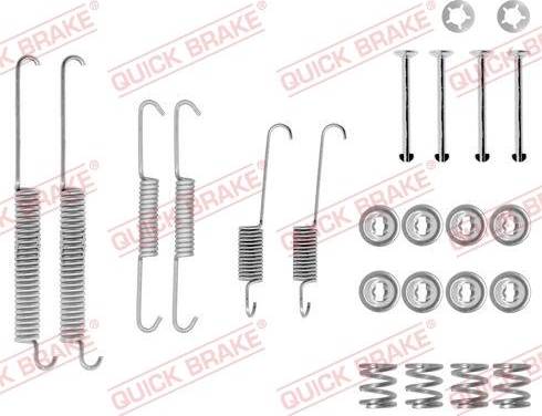 OJD Quick Brake 1050678 - Juego de accesorios, zapatas de freno www.parts5.com