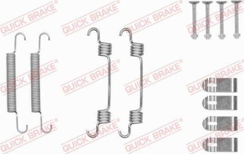 OJD Quick Brake 105-0044 - Set accesorii, saboti frana parcare www.parts5.com