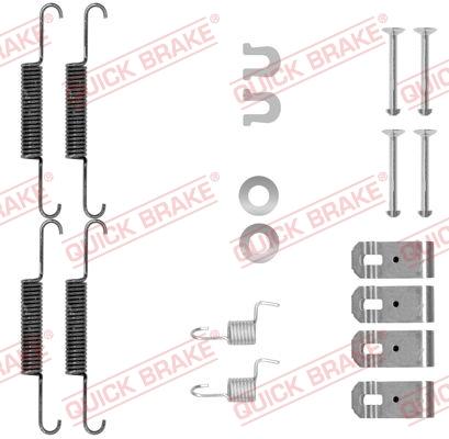 OJD Quick Brake 105-0895 - Aksesuar seti, El freni pabucu www.parts5.com