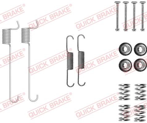 OJD Quick Brake 105-0848 - Zestaw akcesoriów, szczęki hamulcowe hamulca postojowego www.parts5.com