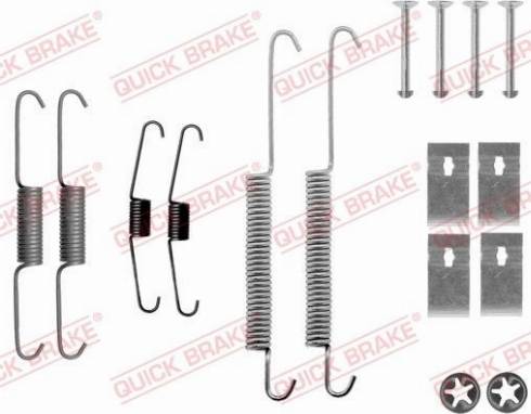 OJD Quick Brake 1050842 - Accessory Kit, brake shoes www.parts5.com