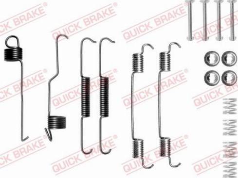 OJD Quick Brake 1050804 - Accessory Kit, brake shoes www.parts5.com