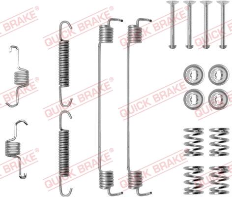 OJD Quick Brake 1050819 - Set accesorii, sabot de frana www.parts5.com